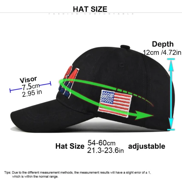 H0cd6f8dd138641bd82d4610fd225d0d0R.webp 3D Embroidered USA Baseball Cap