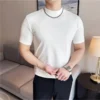Men's Wrinkle-Resistant Cotton Crew Neck T-Shirt