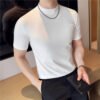 Men's Wrinkle-Resistant Cotton Crew Neck T-Shirt