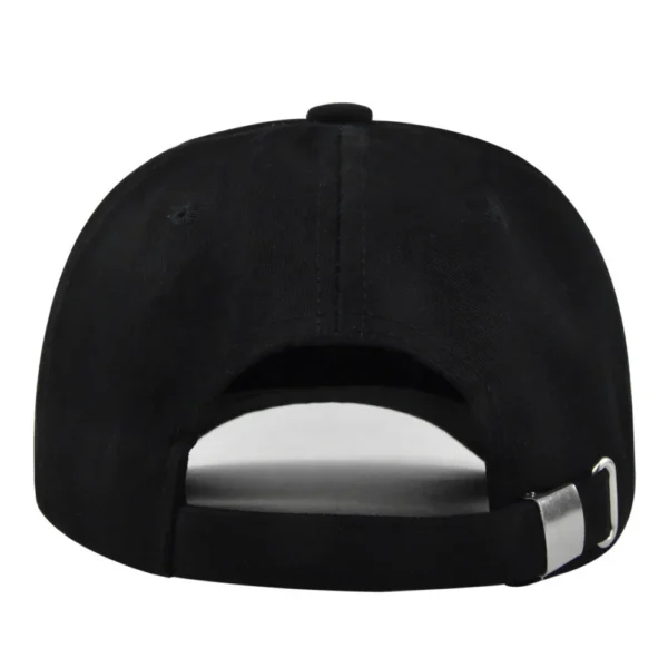 Solid Cotton 6-Panel Baseball Cap