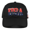 H303a4b8e2978455b95ce8a39a7bfc7cfj.webp 3D Embroidered USA Baseball Cap