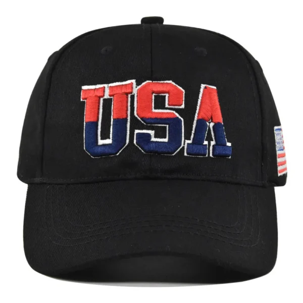 H303a4b8e2978455b95ce8a39a7bfc7cfj.webp 3D Embroidered USA Baseball Cap