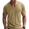 H394e1fd684b64b9bb3554d3c1a9cd7f15.webp Men's Quick-Dry V-Neck Sports T-Shirt