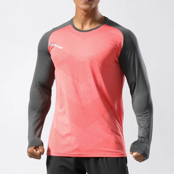 Men's Quick-Dry Long Sleeve Training T-Shirt