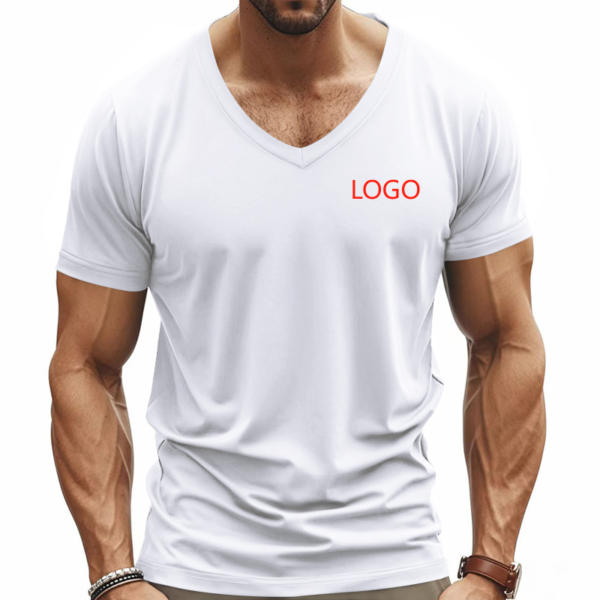 H4c016e0c6d364efaa5bd00b9626e0091Z.jpg_960x960q80.png Men's Quick-Dry V-Neck Sports T-Shirt