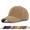 H5bcd1b6a79244181ab904472bd76a0b6i.webp Faux Suede Baseball Cap