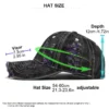 H5ec1afe5dbe34cc895dde2356913ae51X.webp Color-Trim Distressed Denim Cap