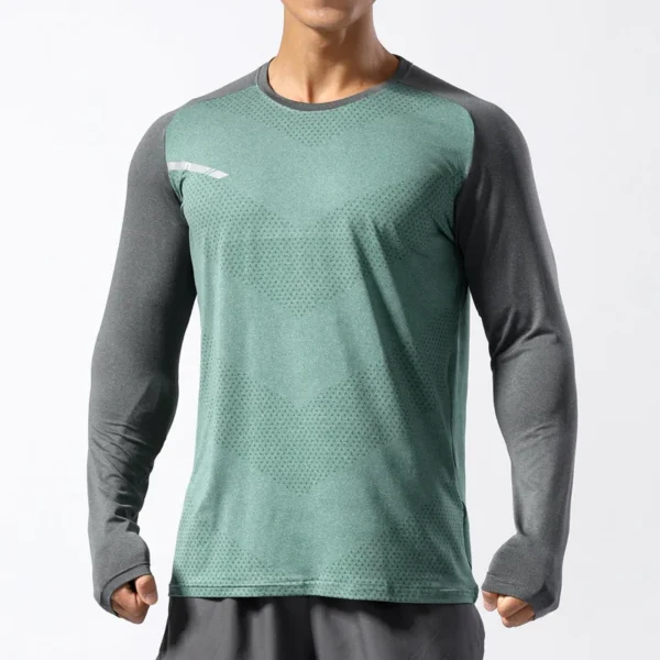 Men's Quick-Dry Long Sleeve Training T-Shirt