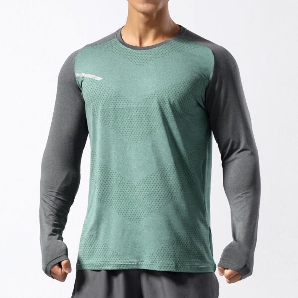 Men's Quick-Dry Long Sleeve Training T-Shirt