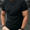 H6b65d1840c054f57938afbd07ae7942en.webp Men's Jacquard Crew Neck Sports T-Shirt