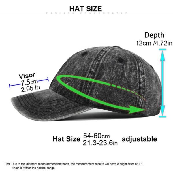 H76c812c840f5456bb7a4b749d4560e7eY.jpg_960x960q80.jpg Washed Denim Dad Cap