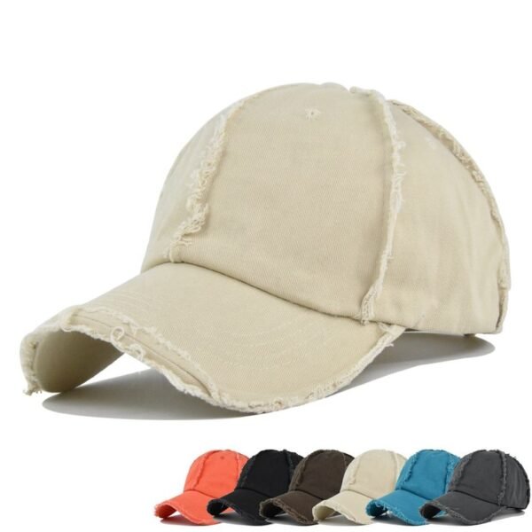H91afdc364d414024ac777e83cdc492beQ.jpg_960x960q80.jpg Vintage Frayed-Edge Baseball Cap