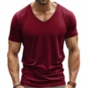 H95f95f6cf00b4d95a97387757c96be66J.webp Men's Quick-Dry V-Neck Sports T-Shirt
