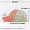 Ha3f4b3dd6b44467dadfb065d29d4f88es.jpg_960x960q80.jpg Distressed Ponytail Mesh Trucker Cap