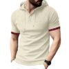 Hb541675a26c14c9ab54cff89bbc15d7aW.jpg_960x960q80.jpg Men's Waffle Hooded Short Sleeve T-Shirt