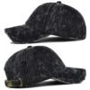 Acid-Wash Denim Dad Cap
