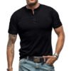 Hbd15f2ca4a674827a5a1f523fbeb74bdd.jpg_960x960q80.jpg Men's Solid Crew Neck Casual T-Shirt