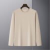 Men's Cotton Crew Neck Long Sleeve T-Shirt