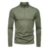 Men's Quick-Dry Half-Zip Long Sleeve Top