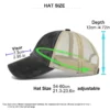 Hcf01e037ba914930a4da09b3de2d63a9C.webp Washed Vintage Mesh Trucker Cap