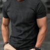 Hd3b902c09f8f40adb12ee020ad5f6a74w.jpg_960x960q80.jpg Men's Jacquard Crew Neck Sports T-Shirt