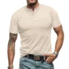 Hd5ad9d2650ae44e19d27baa21ffe4658t.webp Men's Solid Crew Neck Casual T-Shirt