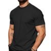 Men's Cotton Crew Neck Short Sleeve T-Shirt
