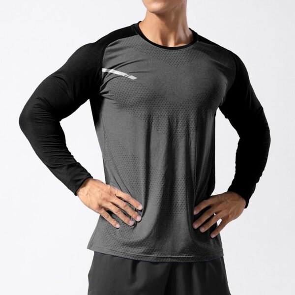 Men's Quick-Dry Long Sleeve Training T-Shirt