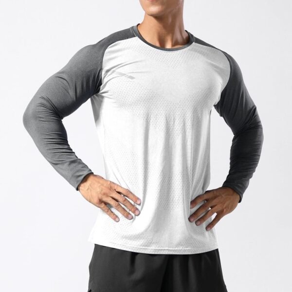 Men's Quick-Dry Long Sleeve Training T-Shirt