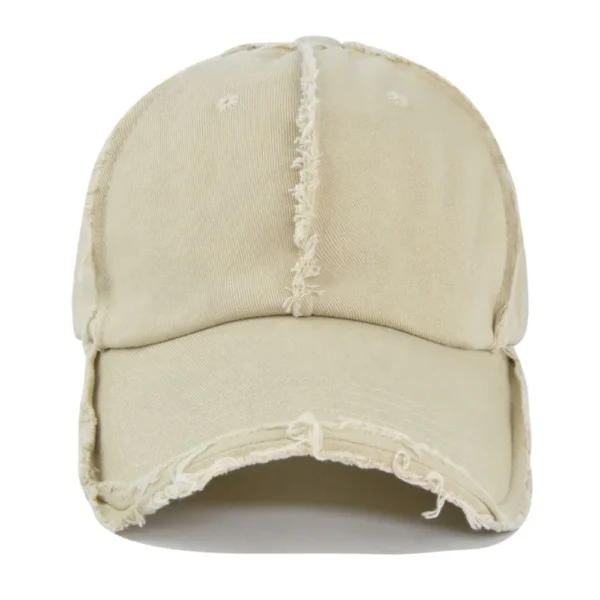 Hfaaec4ad513643ee9943fa39449a8524c.webp Vintage Frayed-Edge Baseball Cap